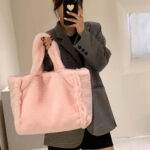 Blush Cloud Fluffy Bag