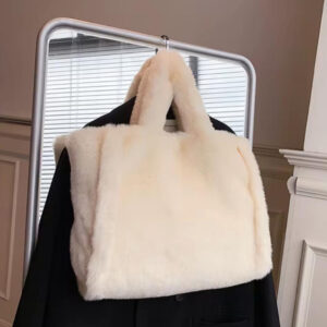 Blush Cloud Fluffy Bag