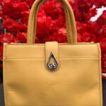 Golden Bloom Hand Bag